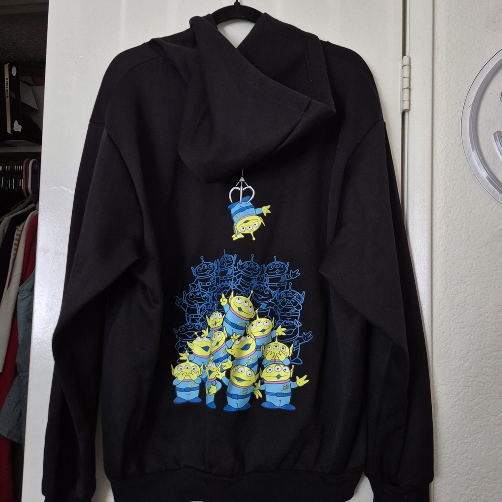 Black Graphic Hoodie - Picture 4 of 6